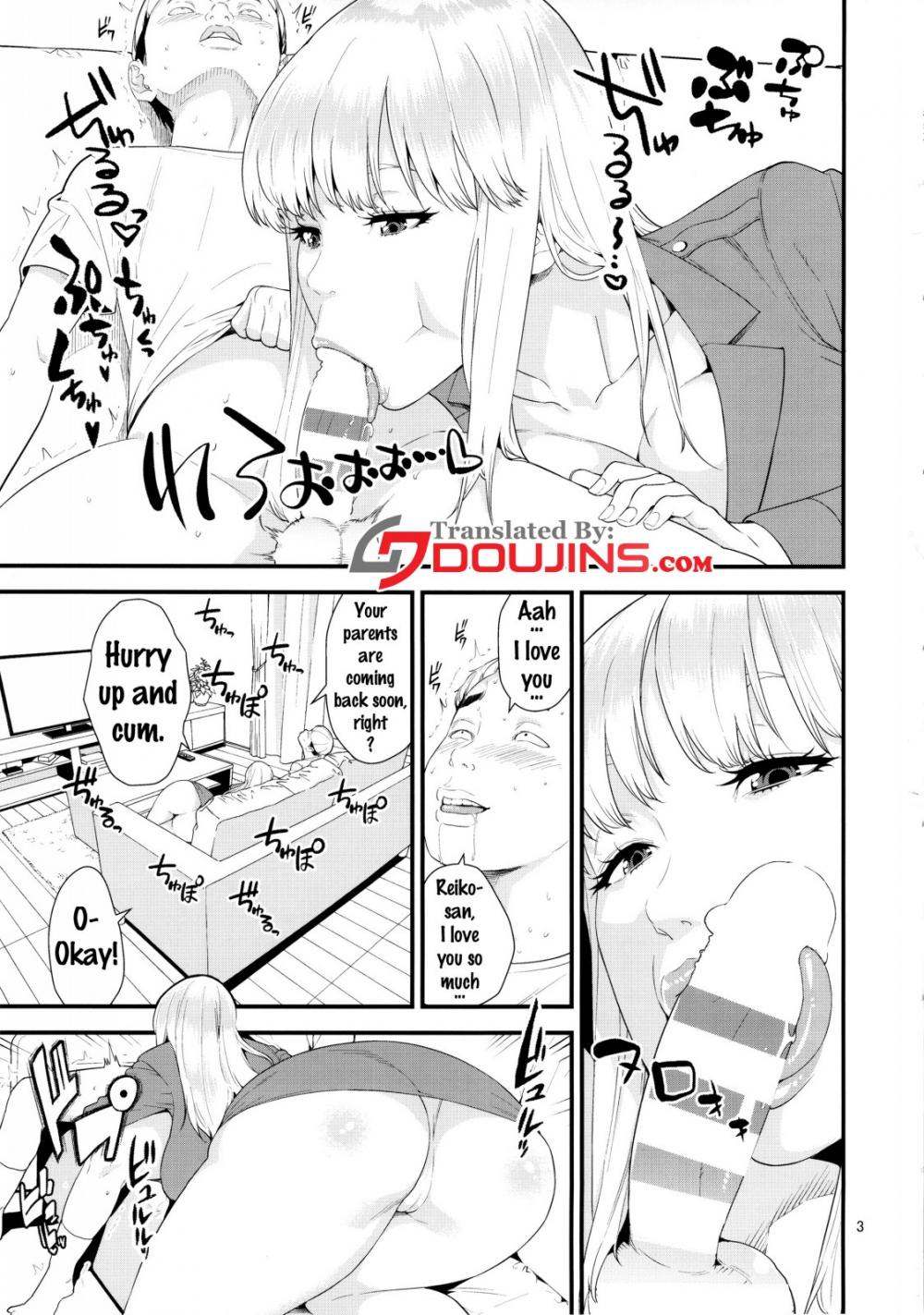 Hentai Manga Comic-Fellatio Queen Reiko no Nichijou-Read-2